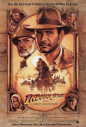 indiana jones and the last crusade - poster
