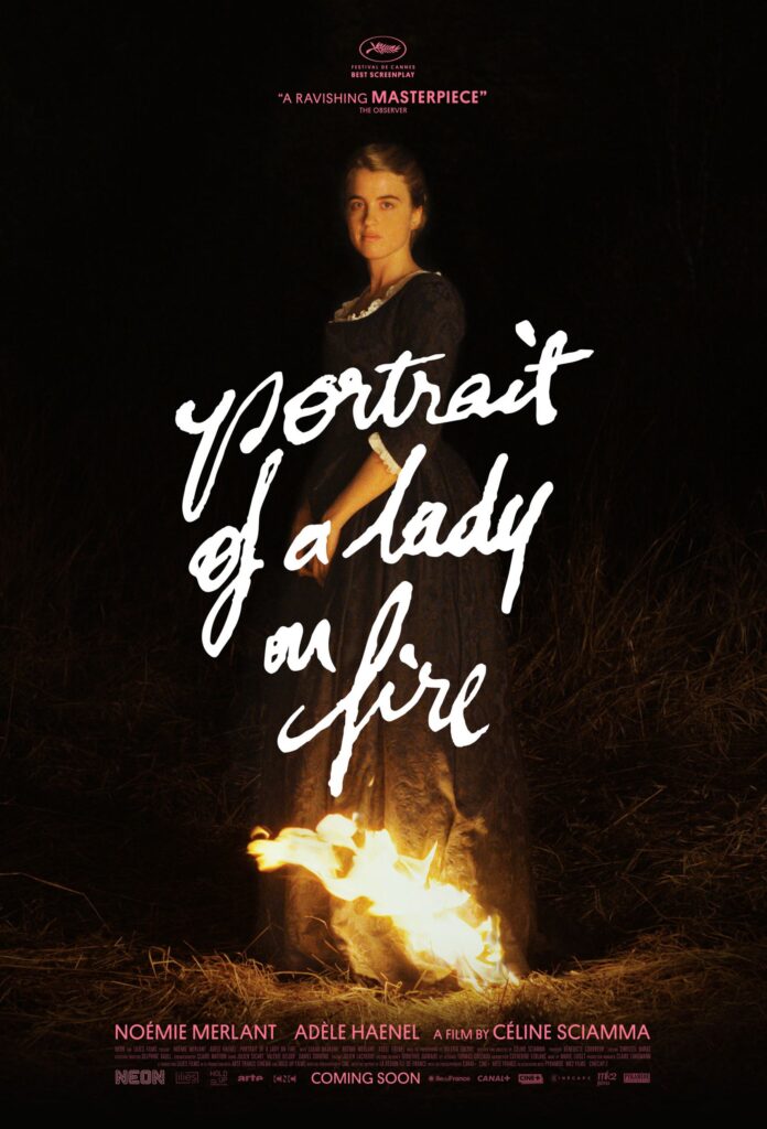portrait of a lady on fire - poster