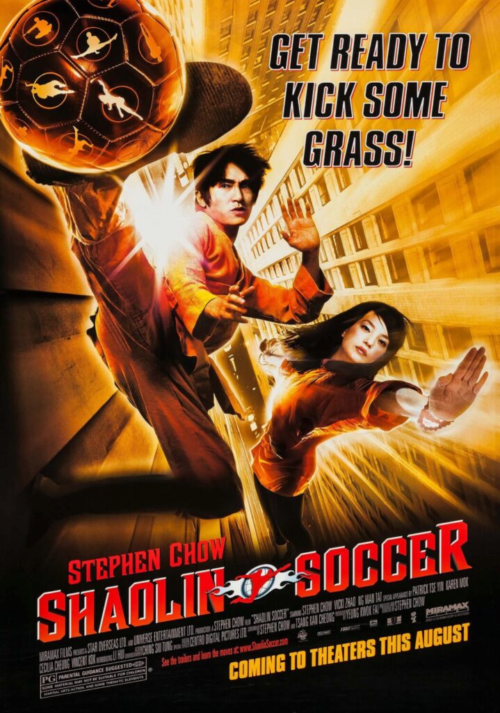 critica shaolin soccer poster